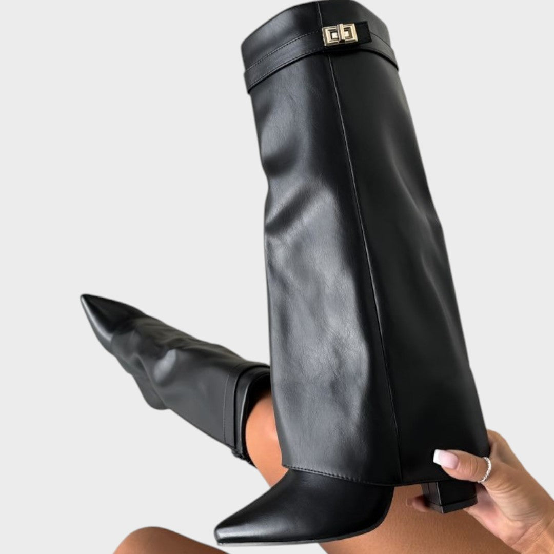 Siena |  Botas de Caña Alta de Cuero