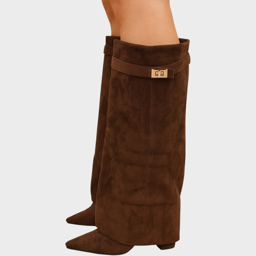 Dalia | Botas de Caña Alta de Ante