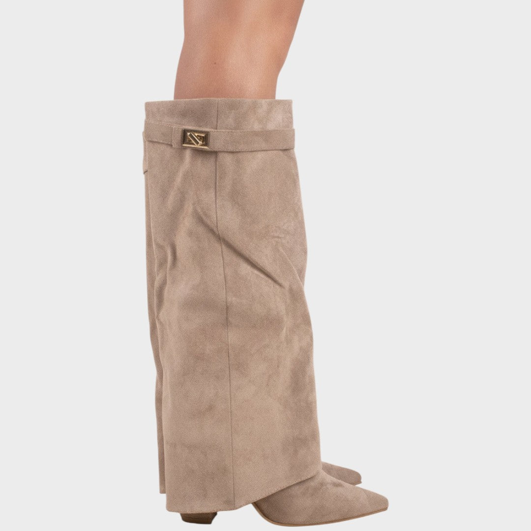 Luisa | Botas de Caña Alta de Ante