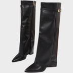 Siena |  Botas de Caña Alta de Cuero