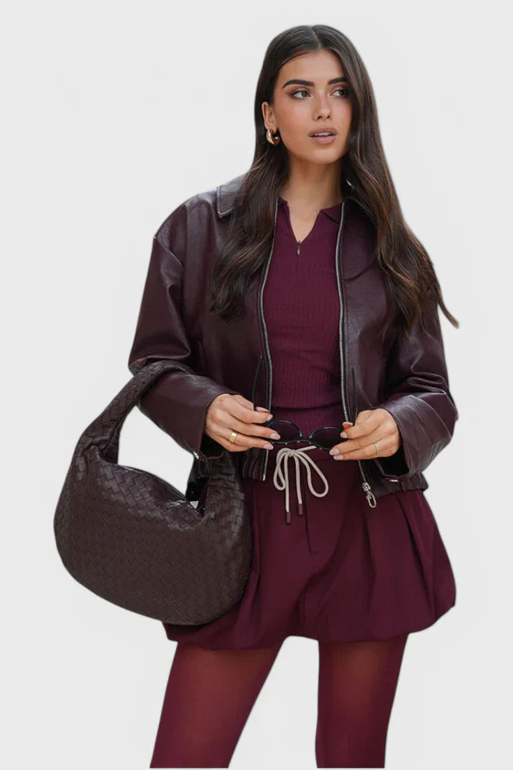 Lilly | Bolso Mediano Woven con Detalle de Nudo