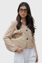 Lilly | Bolso Mediano Woven con Detalle de Nudo