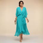 Valeria™ |  Vestido fluido de Chiffon