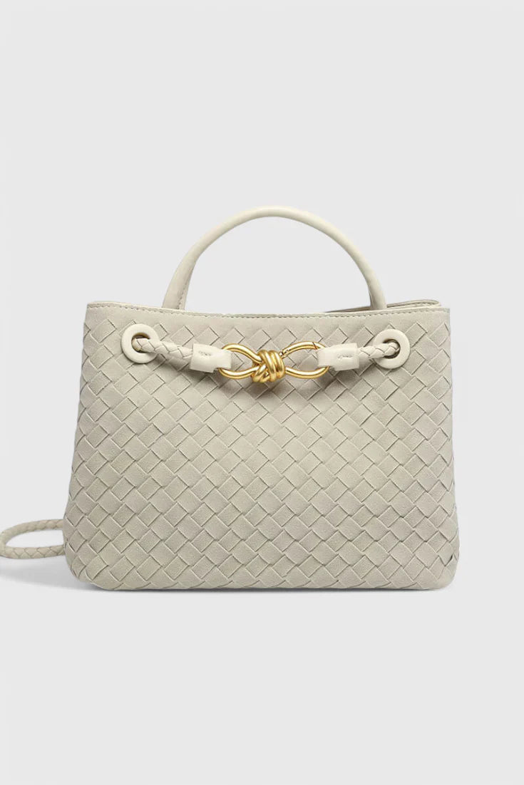 Bolsa Diaria Tejida Índigo