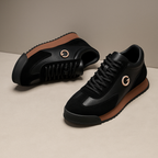Galileo | Zapatos de piel elegantes Negros
