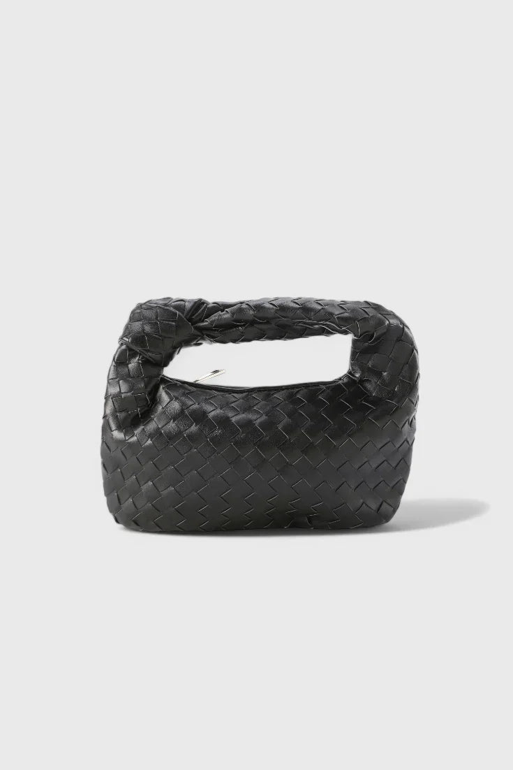 Sage Bolso Satchel Mini Woven