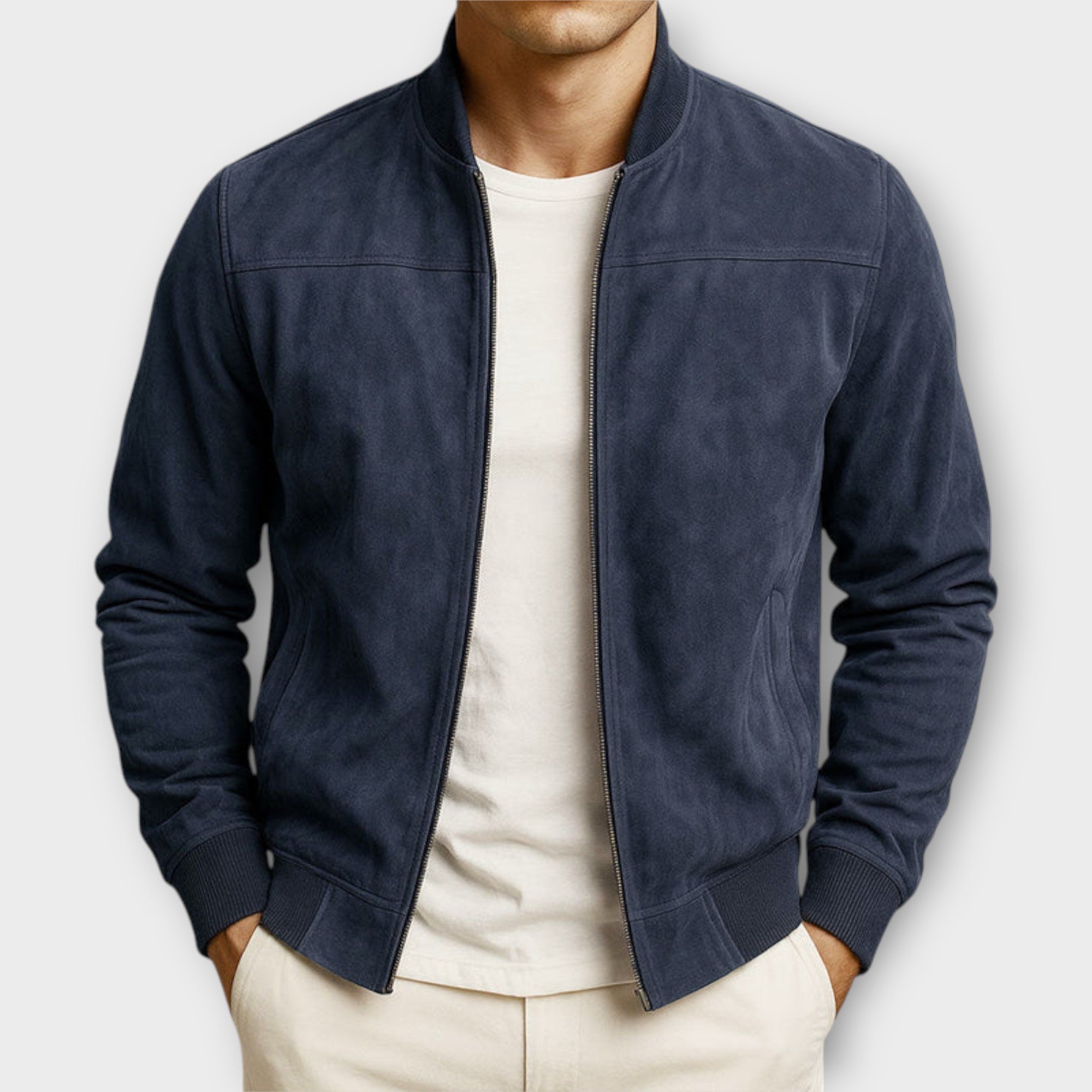 Lorenzo | Chaqueta Bomber de Ante