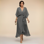 Valeria™ |  Vestido fluido de Chiffon