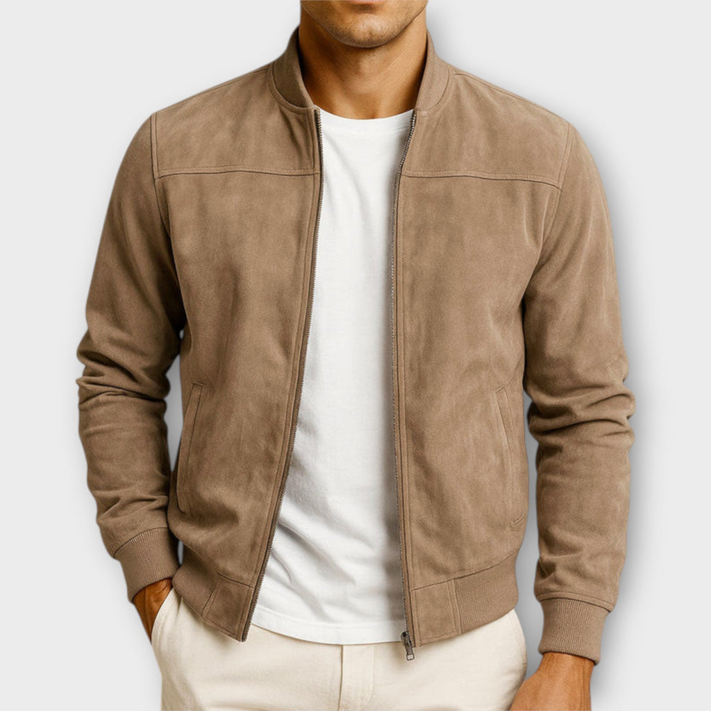 Lorenzo | Chaqueta Bomber de Ante