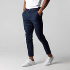 Chino Elástico Premium Azul
