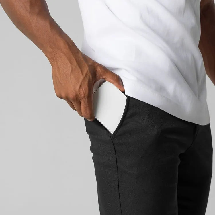 Chino Elástico Premium Negro