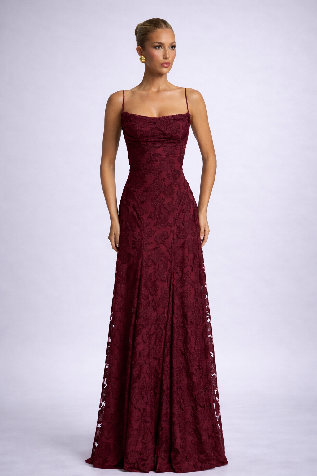 Larissa | Vestido Largo de Encaje