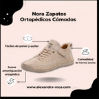 NORA | ZAPATOS ORTOPÉDICOS CÓMODOS Y SIN DOLOR