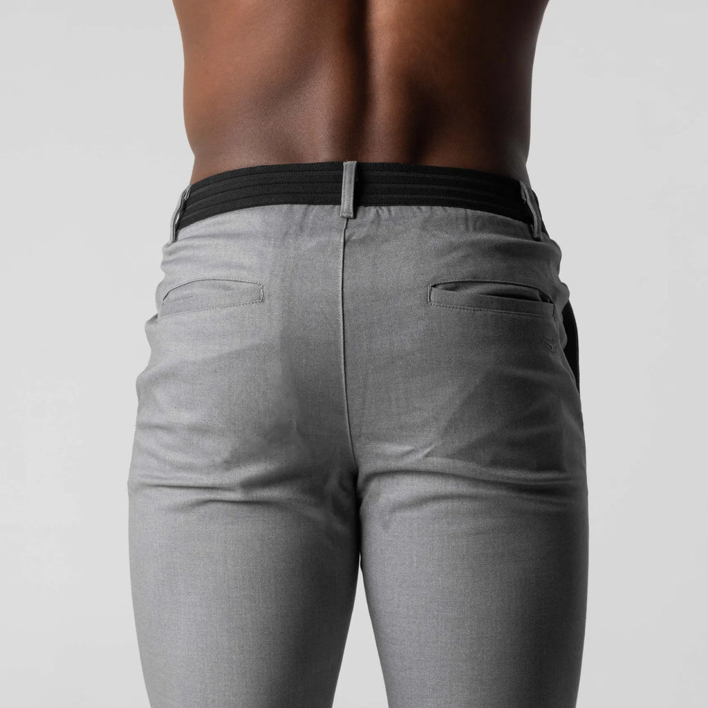 Chino Elástico Premium Gris