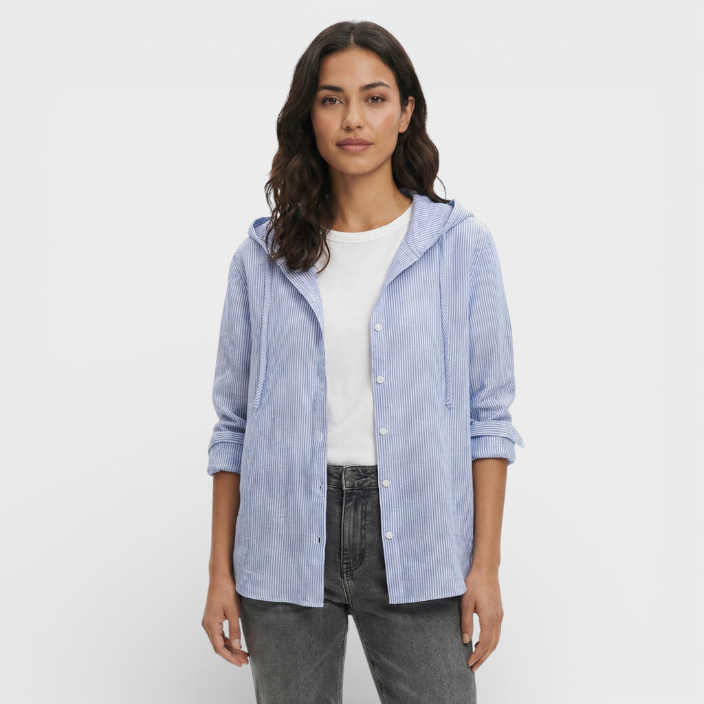 Elena | Blusa Holgada Con Capucha Mujer