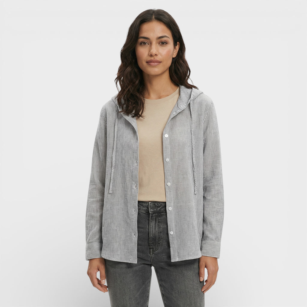 Elena | Blusa Holgada Con Capucha Mujer