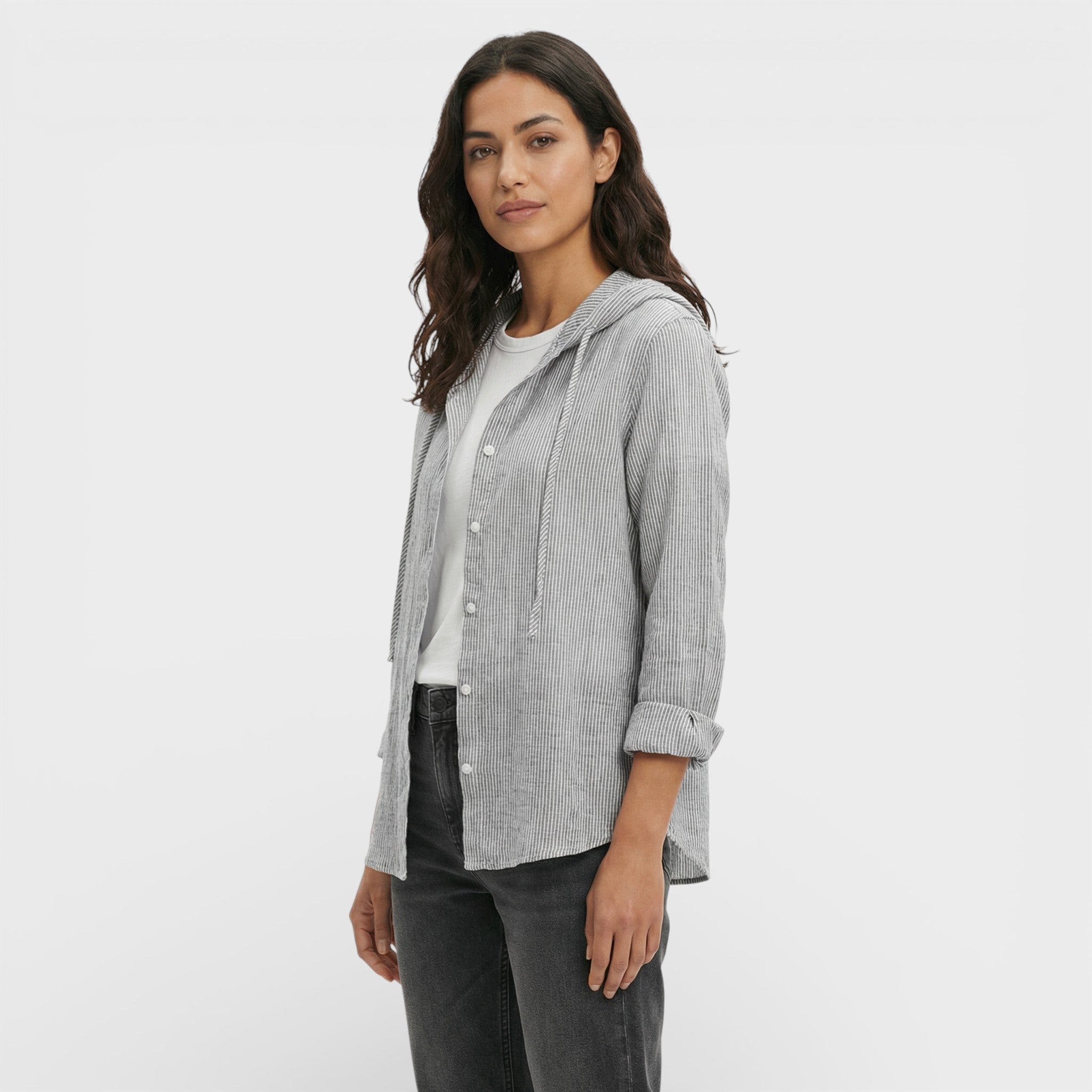 Elena | Blusa Holgada Con Capucha Mujer