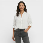 Isa | Camisa Lino Holgada Mujer Atemporal